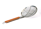 Mesh - Wide Rim - Wooden Handle - 255mm - 10