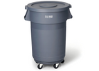 Round - 80L - with Flat Lid
