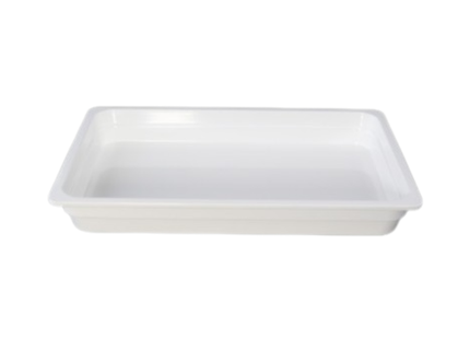 Gastronorme Pan - Melamine - White