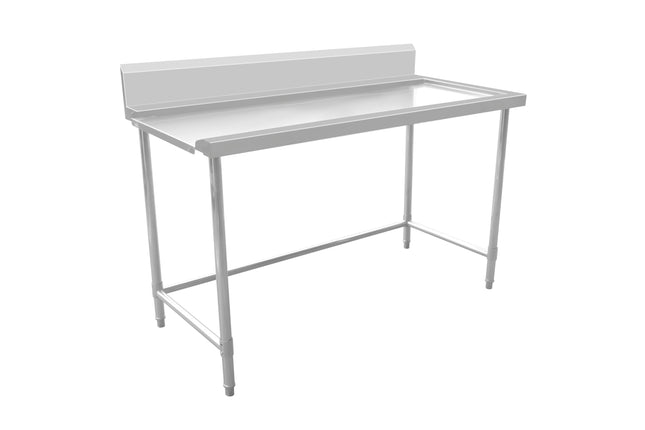 Outlet Bench with Splashback & Leg Brace