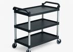Large - 3 Tiers - Black