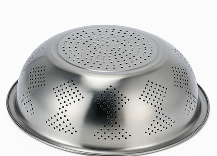 Colander - S/S - (06) - Perforated - Asian Style