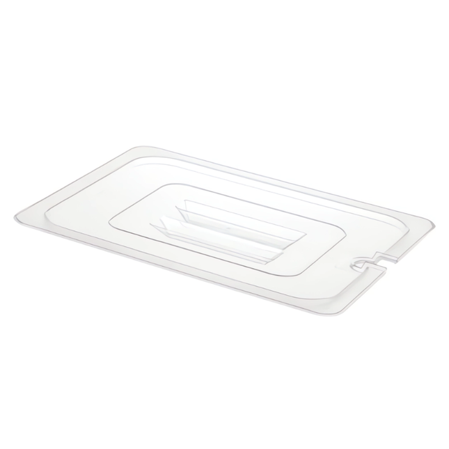 Gastronorme Pan Lid - PolyCarbonate - Notched