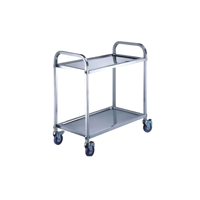 Serving Trolley - S/S - 2 Tiers