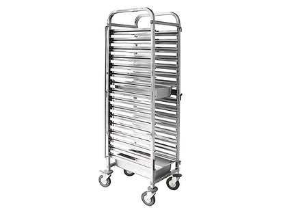 2 in 1 Baking Tray Trolley & GN Pan Trolley