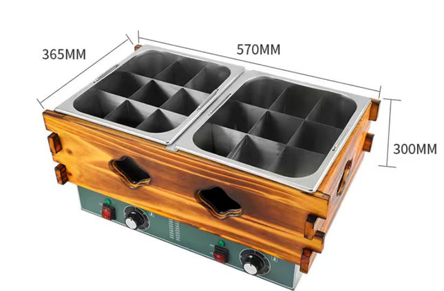 Compartment Oden Cooker
