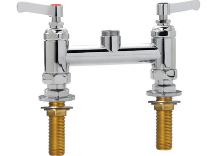 Commercial Faucet with Pre-Rinse Sprayer