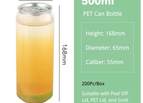 Can Bottles 500ml - 55(Ø)*167(H)mm