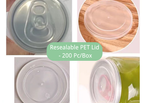 Resealable PET Lid