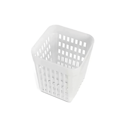Kitchen Knock 631138 Cutlery Bucket White - 100 x 100 x 135mm