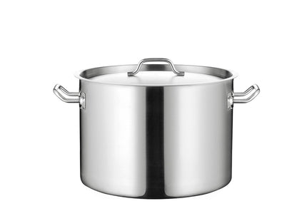 Stock Pot - (03) - IH - S/S 304 Stainless Steel