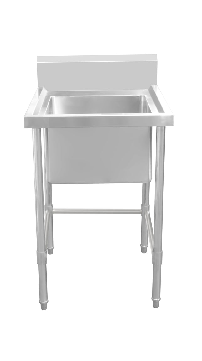 Work Bench - Single Sink with Leg Brace