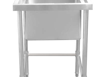 Work Bench - Single Sink with Leg Brace