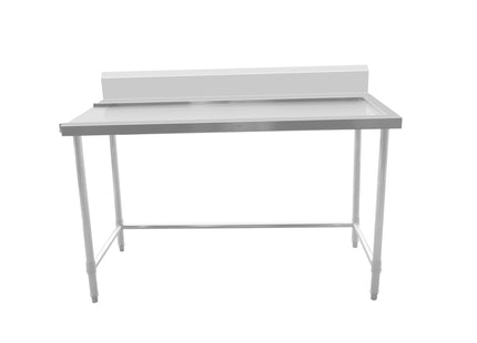 Outlet Bench with Splashback & Leg Brace