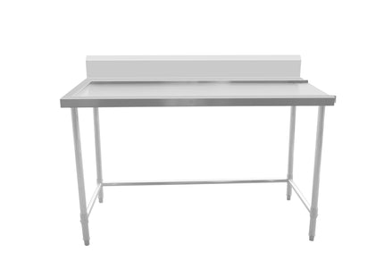 Outlet Bench with Splashback & Leg Brace