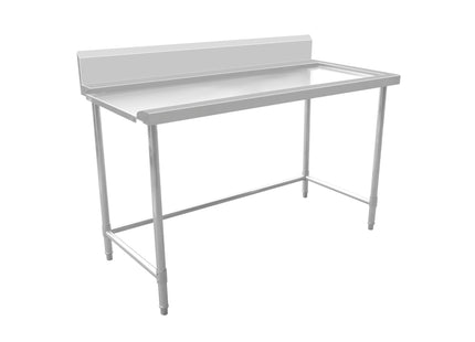 Outlet Bench with Splashback & Leg Brace