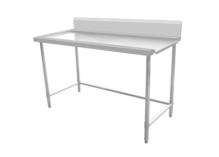 Outlet Bench with Splashback & Leg Brace