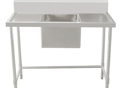 Work Bench - Single Sink with Leg Brace
